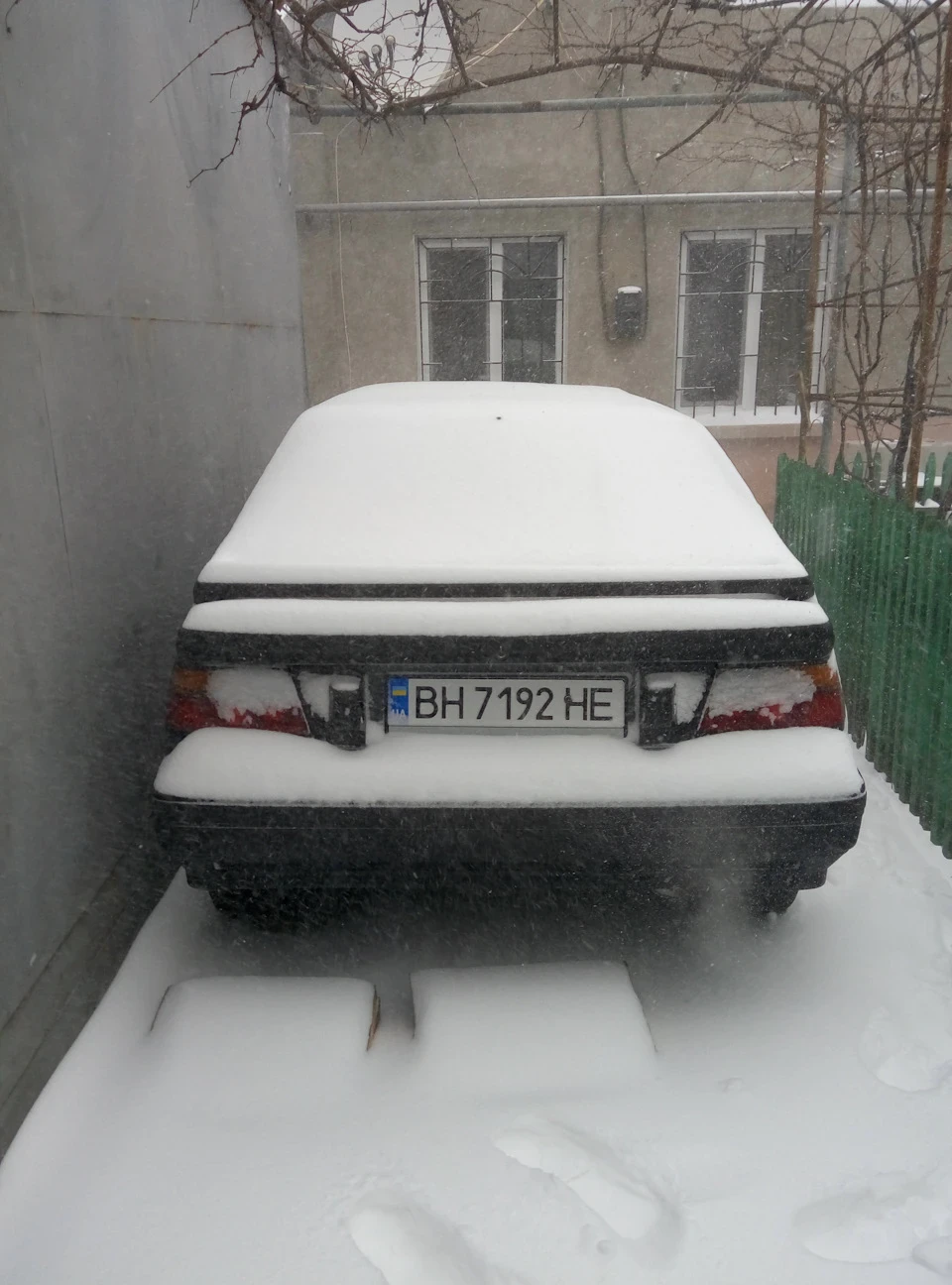 Снігова зима в Одесі