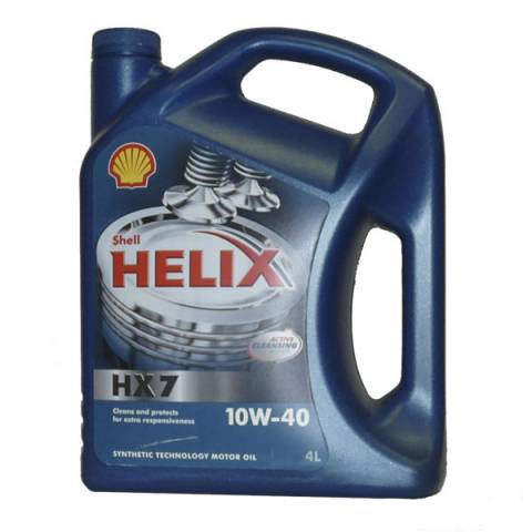 SHELL Helix HX7 10W-40 4л 1