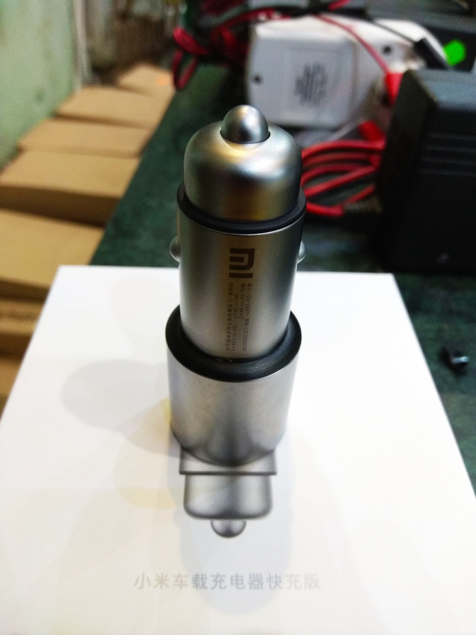 Автомобільна зарядка Xiaomi Mi Car Charger QC 3.0 2