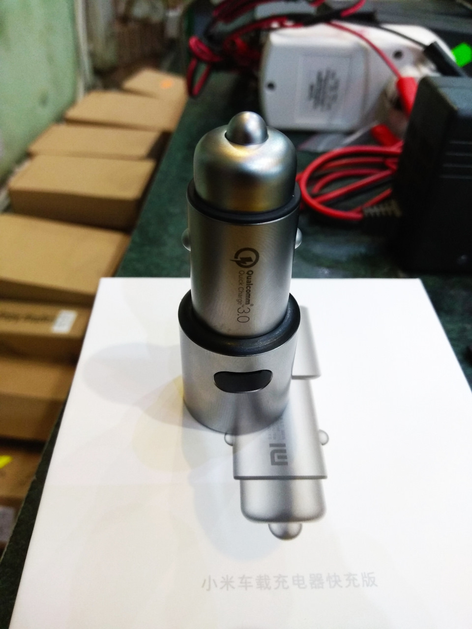 Автомобільна зарядка Xiaomi Mi Car Charger QC 3.0 4