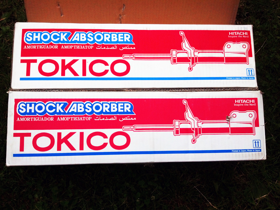 Нові задні стійки tokico (made in japan) 1