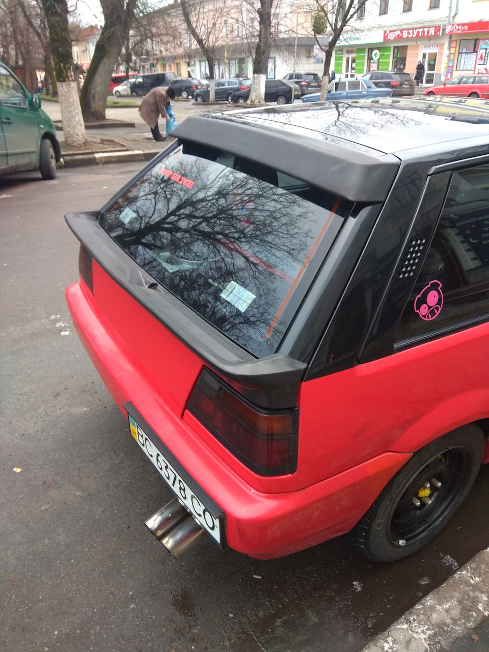 Задній спойлер (оригінал) GTI 1