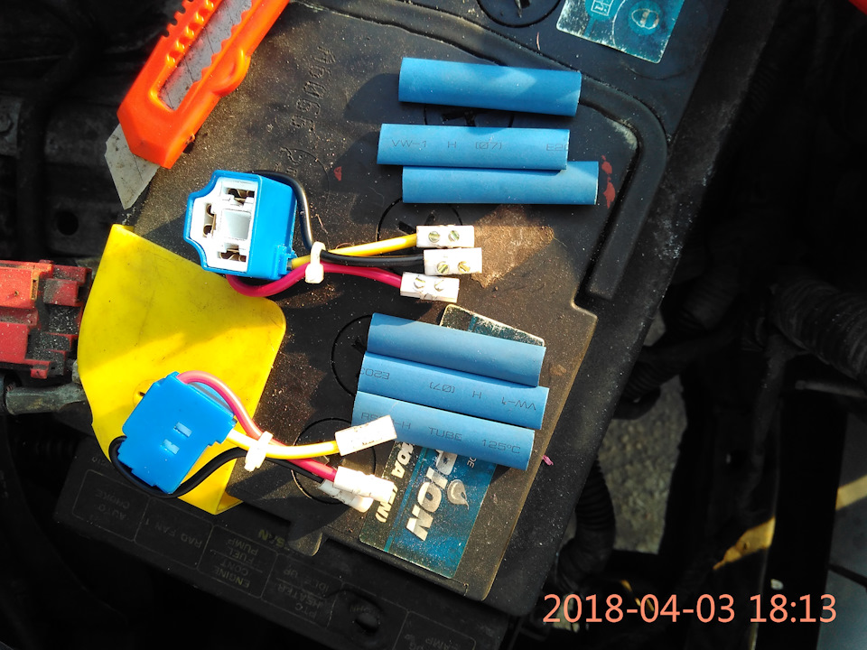 Заміна роз'ємів під лампу Н4 ближнього/дальнього світла. Хай буде світло) 3
