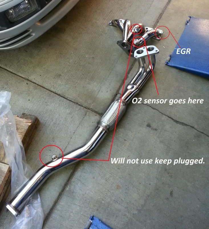 #exhaust system SR20DE 3