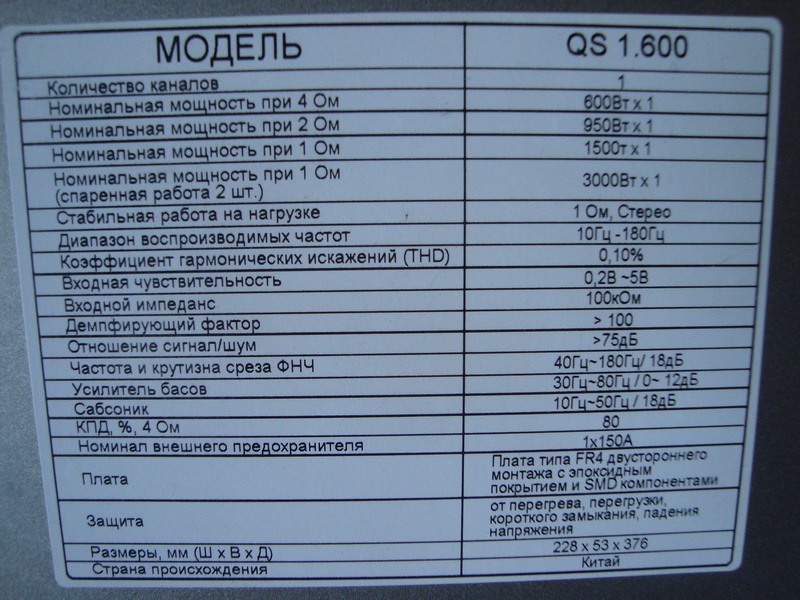 Замовив Kicx 1.600 та саб Aria BZ-12D 3