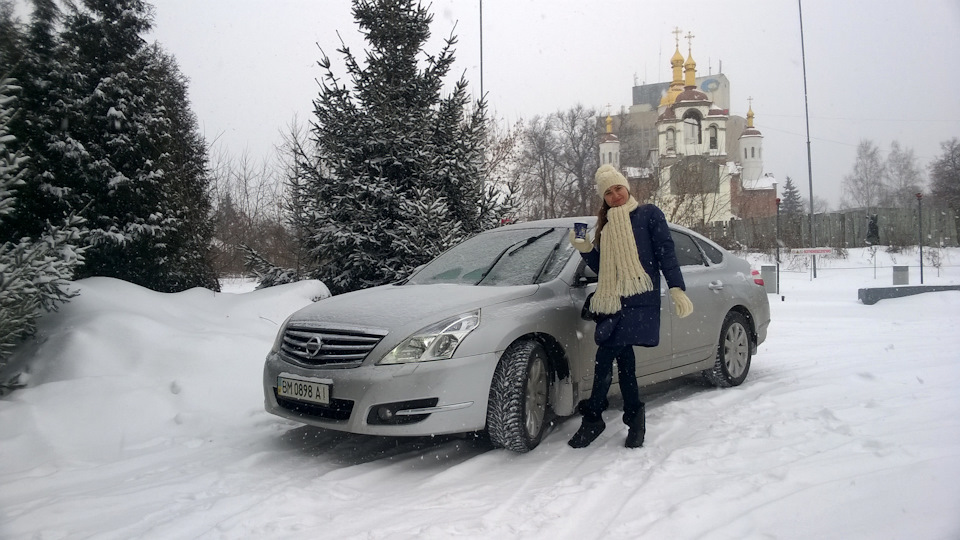 А до нас прийшла зима на Різдво! 1