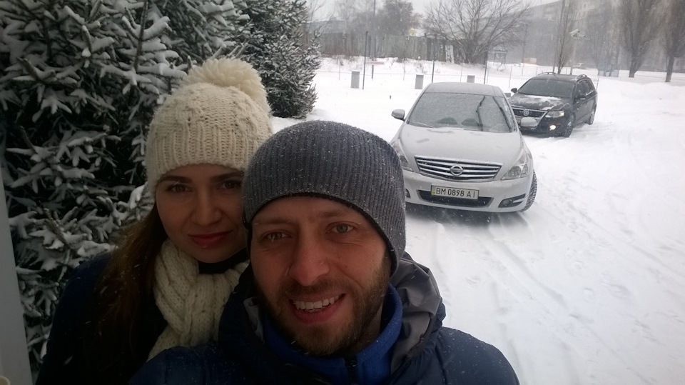 А до нас прийшла зима на Різдво! 3