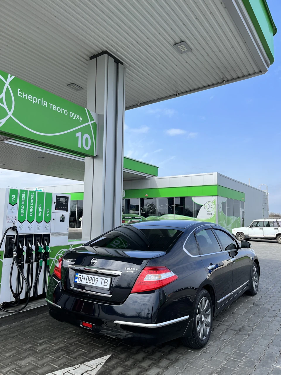 Поїздка на Великдень до Києва / витрата газу трасою