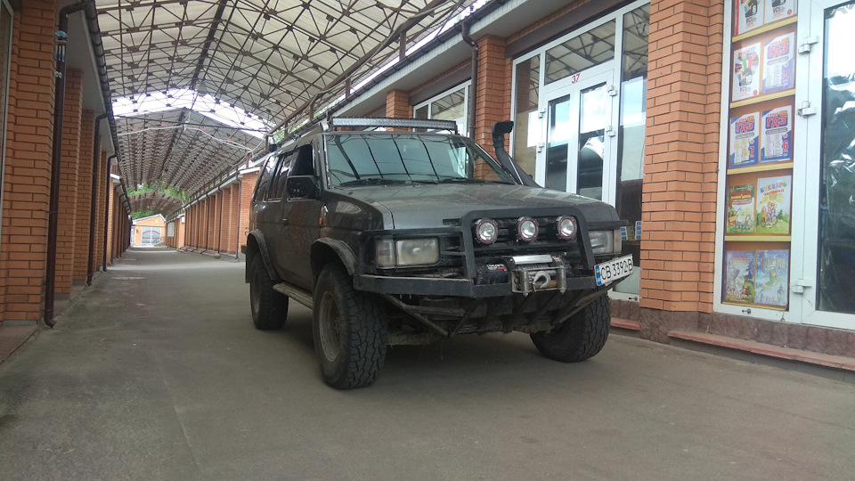 Електро-тюнінг/колгосп :) Ніссан Террано 1. 2