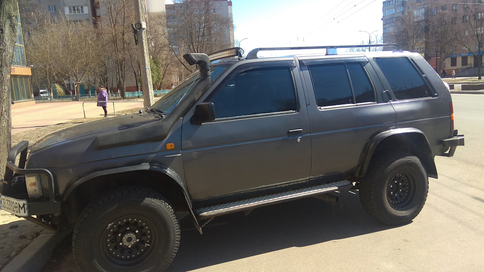 Самодельні релінги з нержавіючої сталі на Террано 1. 1
