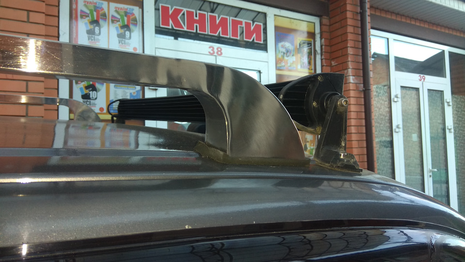 Самодельні релінги з нержавіючої сталі на Террано 1. 5