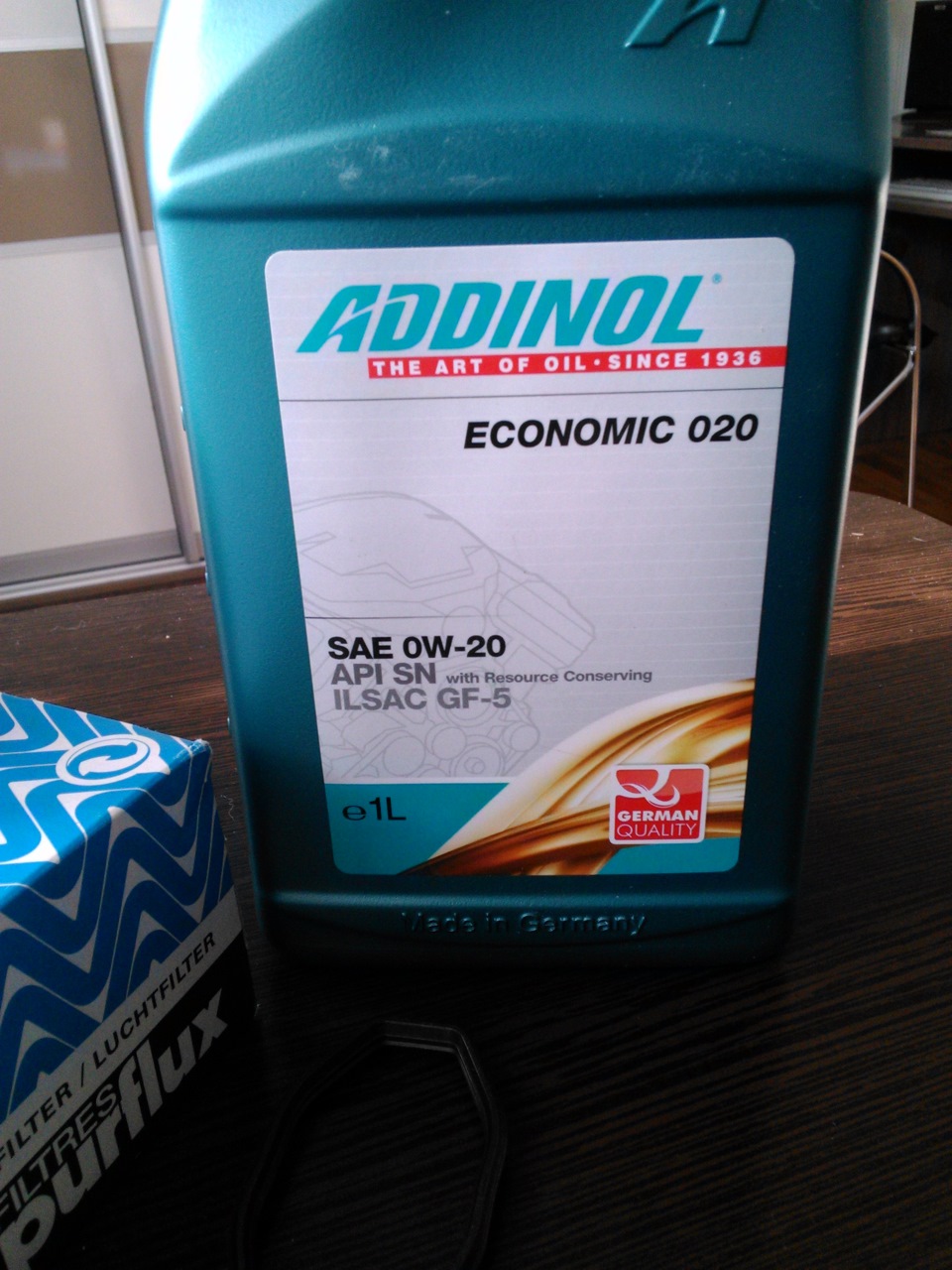 Заміна мастила Addinol Economic 0W20 та свічок. 1