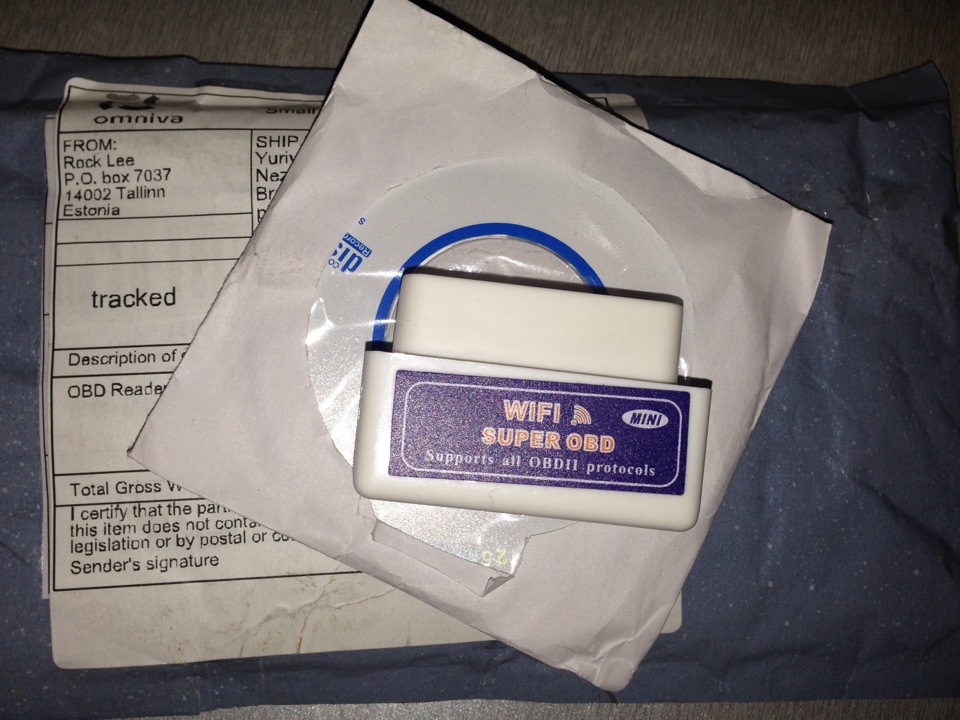 OBD2 reader ELM327 WIFI v.1.5 1