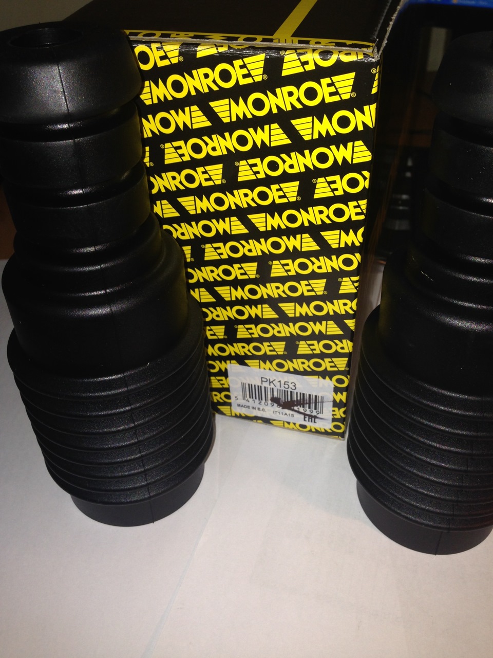 Пильовик переднього амортизатора 54050ZE70A заміна на Monroe PK153 2