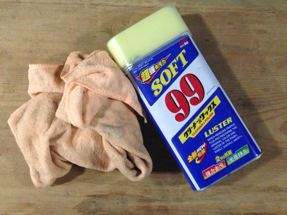 Soft 99 Luster: полірування автомобіля 5