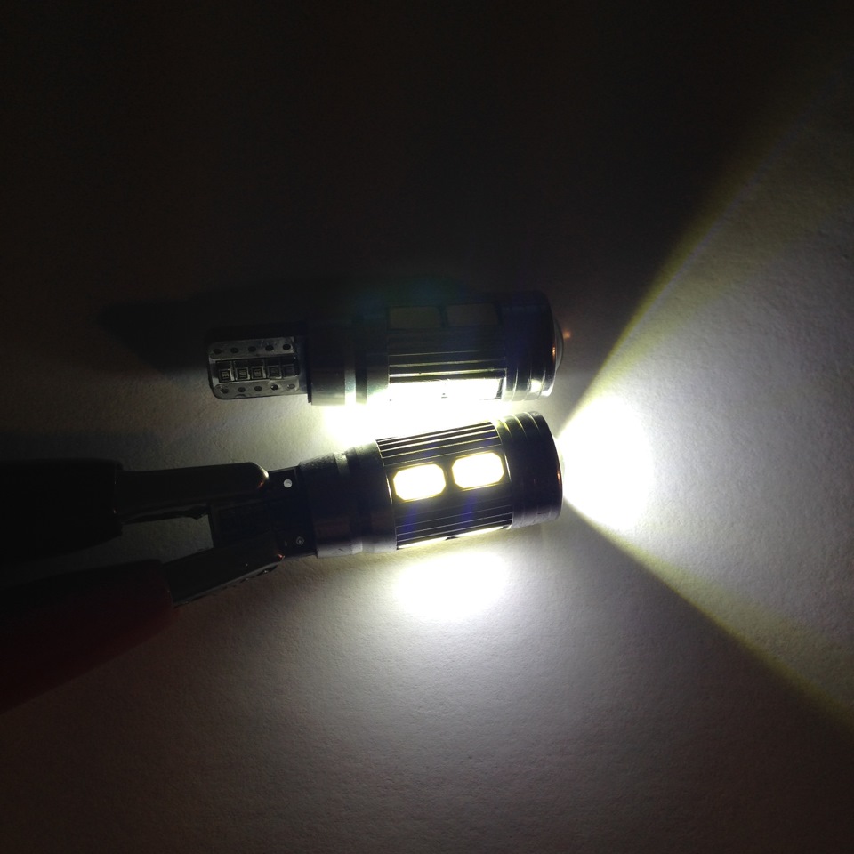Заміна ламп передніх габаритів на LED 3