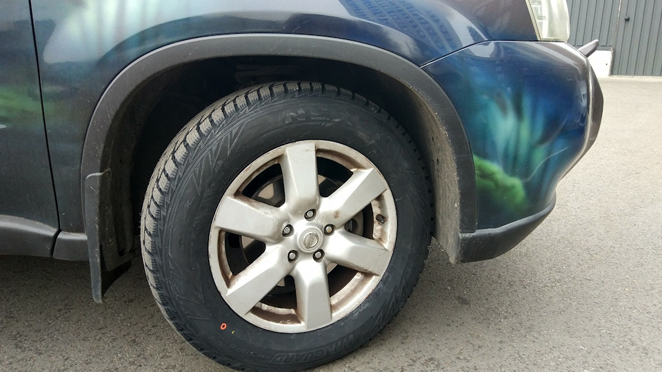 Поставив нову зиму 225/65R17 Максимальна без рестайлу 4