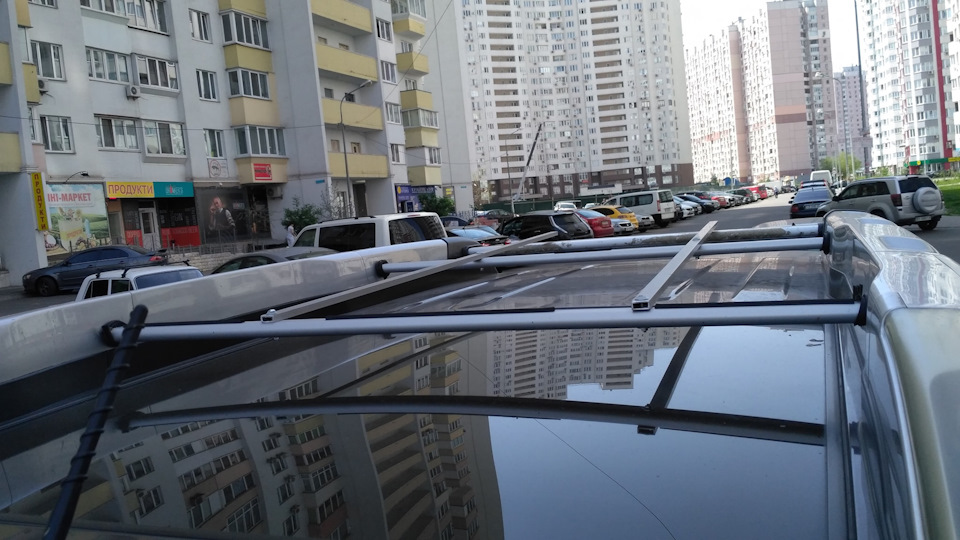 Самодельні поперечки на Ніссан х-трейл т31 nissan x-trail t31 1
