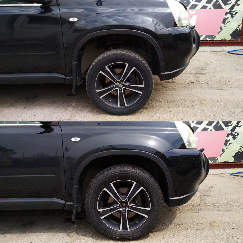 225/65 R17 - максимальні шини на рестайлінг X-Trail T31 5