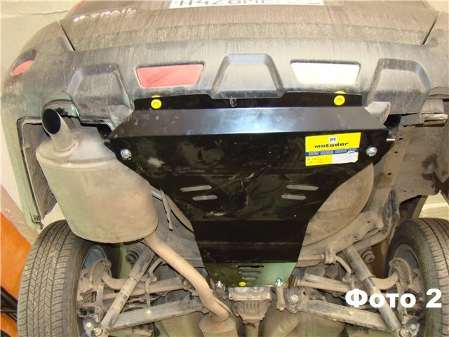 Захист заднього бампера X-Trail T31 2
