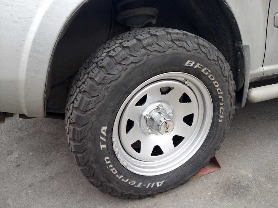 Перевзувся. Dotz Dakar + BF Goodrich A\T 4