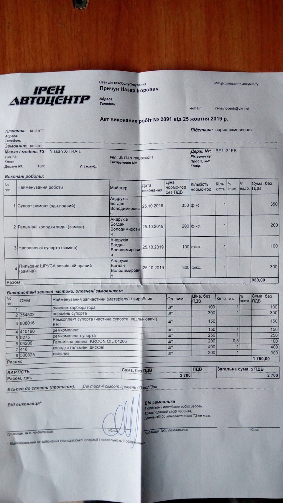Поїздка до Польщі або 5000 км. після ремонту двигуна 4