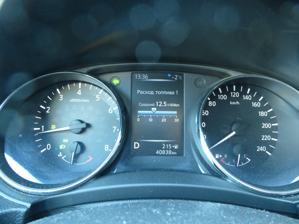 Витрата по місту взимку (Vср = 32 km/h) 1