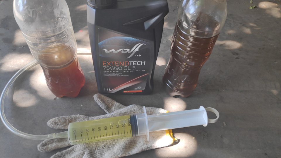 Олія в редуктори. Wolf Extendtech 75w-90 GL-5 2