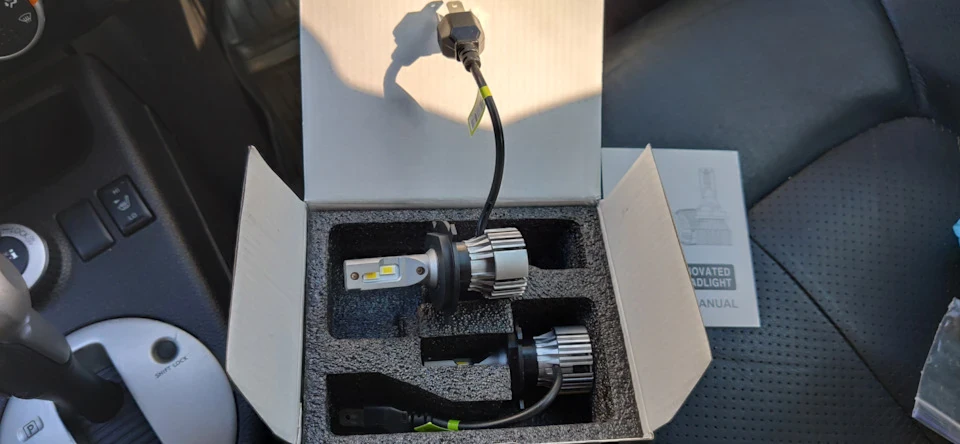LED лампи в головне світло