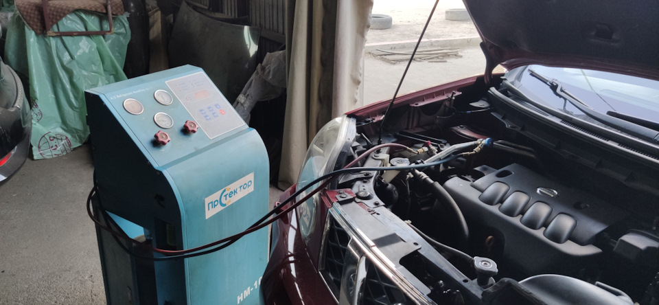 Заправка кондиціонера та невеликий ребілд підвіски 2