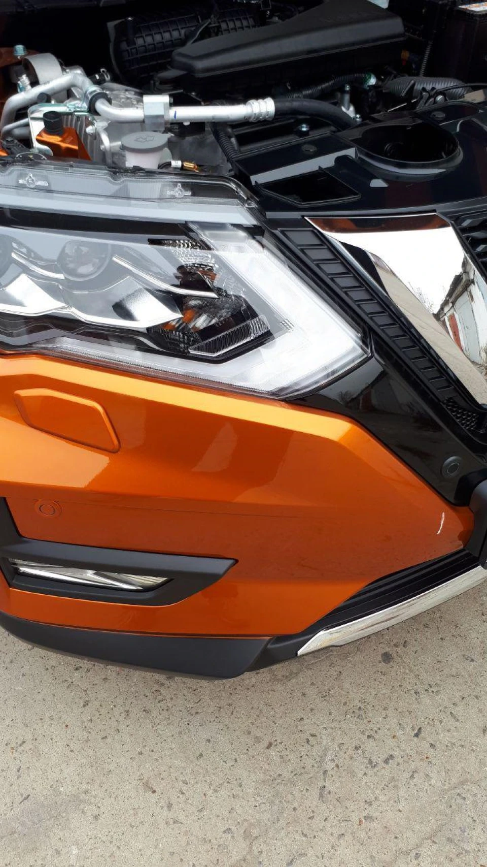 Жахлива робота штатної оптики X-trail Bi-LED Headlight. Що робити?