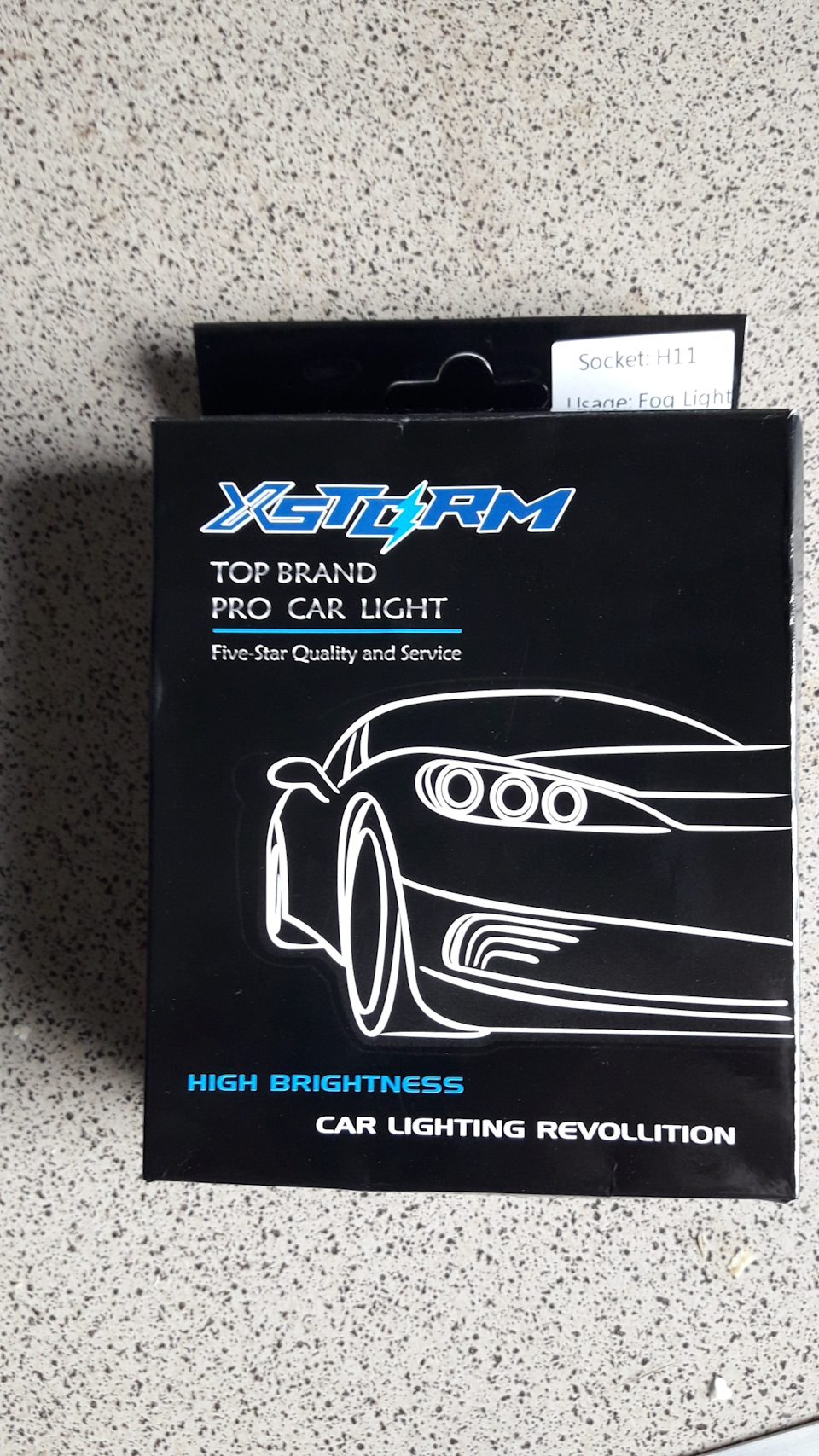 Led Xstorm h11 у ПТФ 1