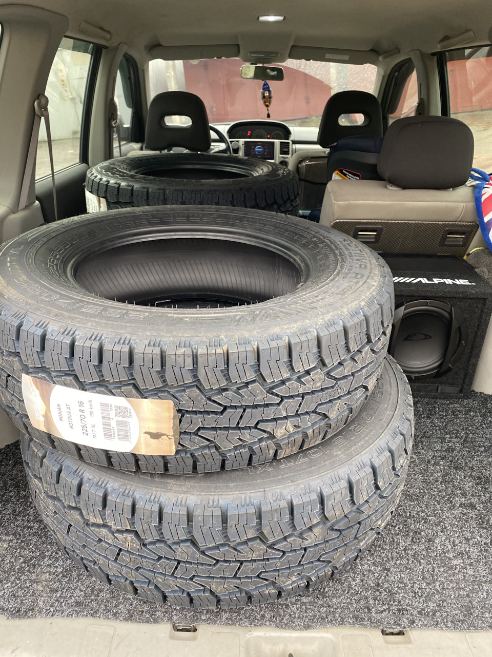 Nokian Rotiiva AT & Порошкове фарбування дисків 4