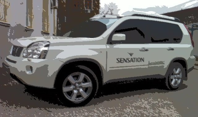 Білий їде на Sensation White 4