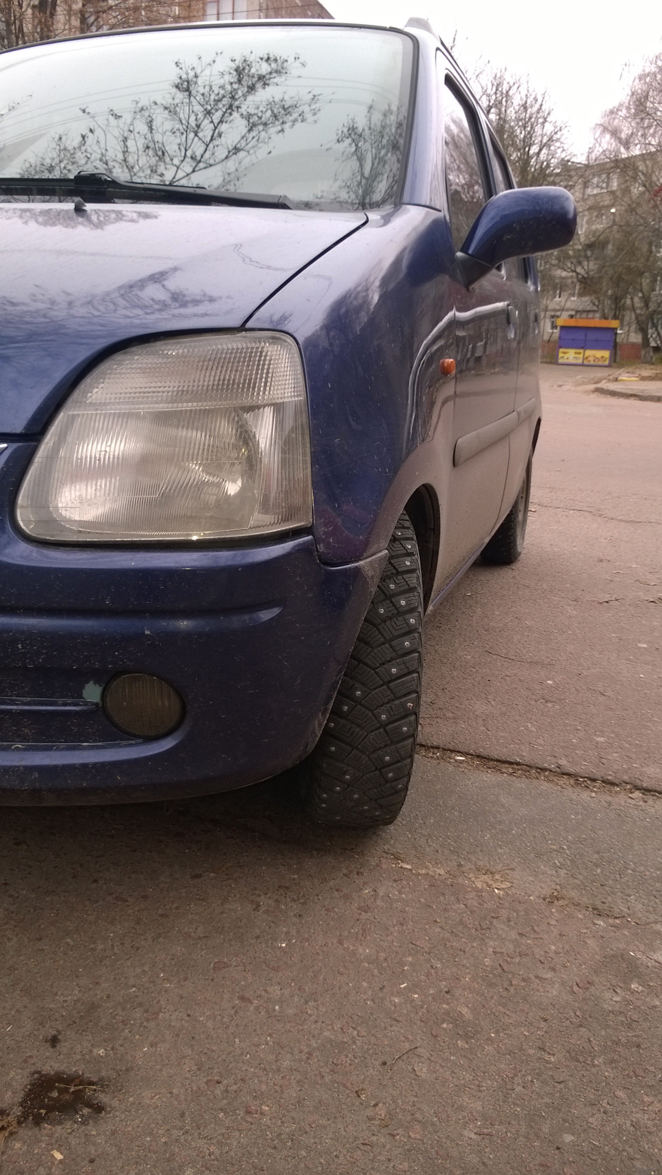 Перевзувся, та все ніяк не напишу))) Мої перші враження про GoodYear UltraGrip Ice Arctic D-Stud 155/65 R14 пр. Польща 2015р.в. 1