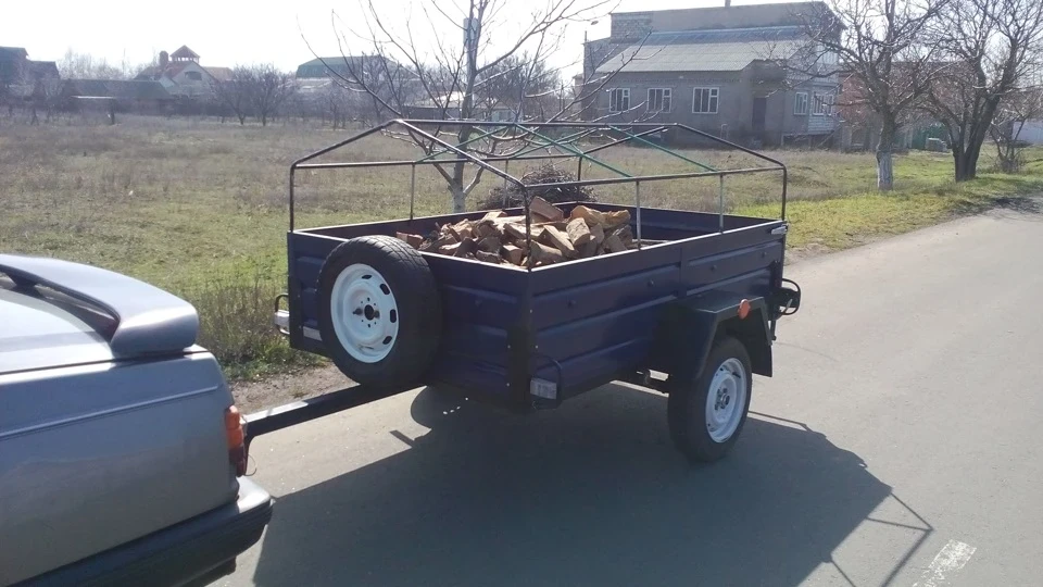 Трохи укомплектували причіп)