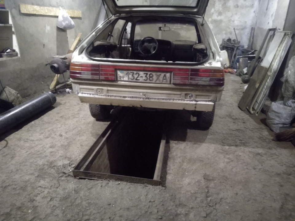 Зварювання заднього фартуха частина 2 2