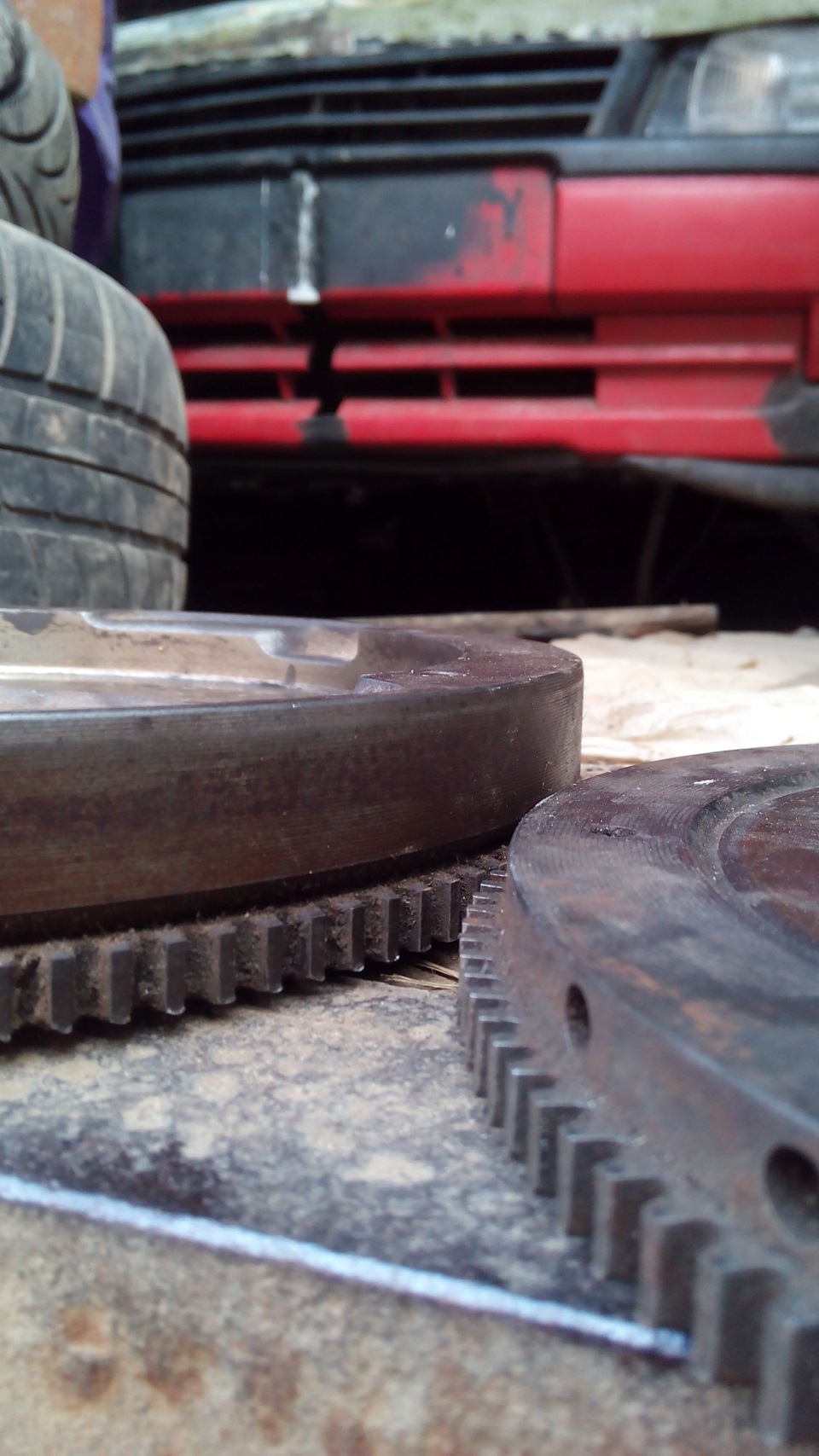 Купив плоский маховик з 1.8 на x20xev (несостиковка) 3