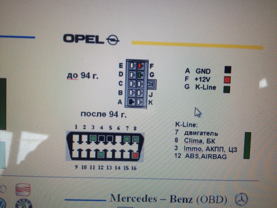 Підключення OBD2 замість ALDL. 1