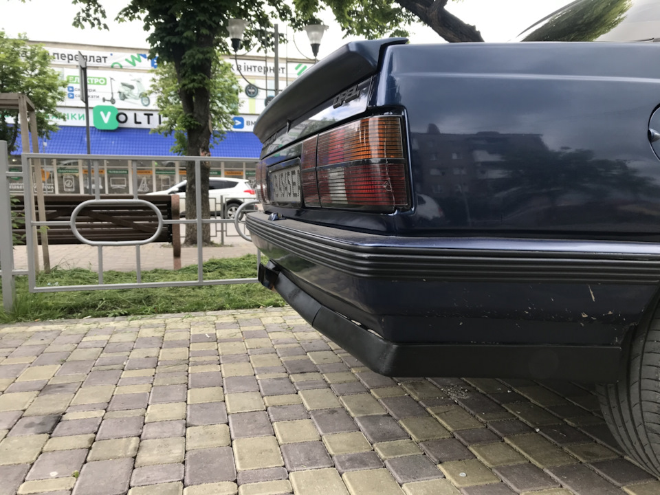 Задня губа GT + чорна стеля😈🖤 2