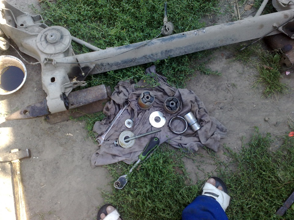 Заміна сайлентблоків. 5
