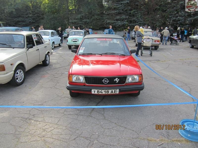 Перша участь на виставці ретро автомобілів моєї аскони, 2012 рік. 2