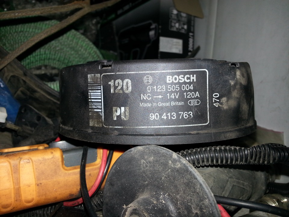 генератор Bosch 120A 1