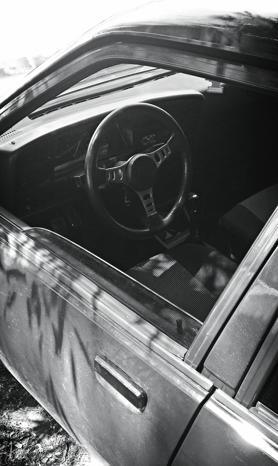 Old school sport steering wheel from opel manta! 3