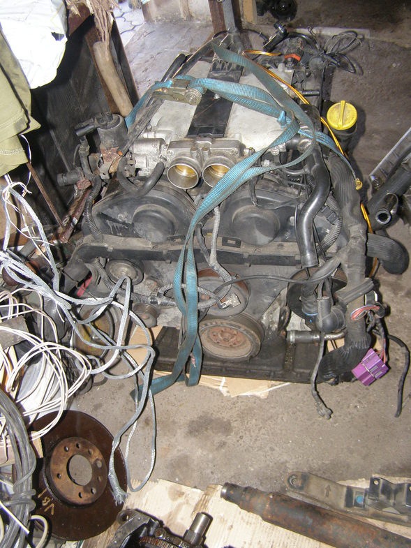 Мотор X30XE + коробка R28 від омеги 2.6 1