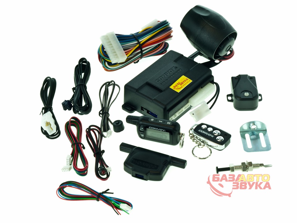 Установка сигналізації CONVOY Sp-15lcd 1