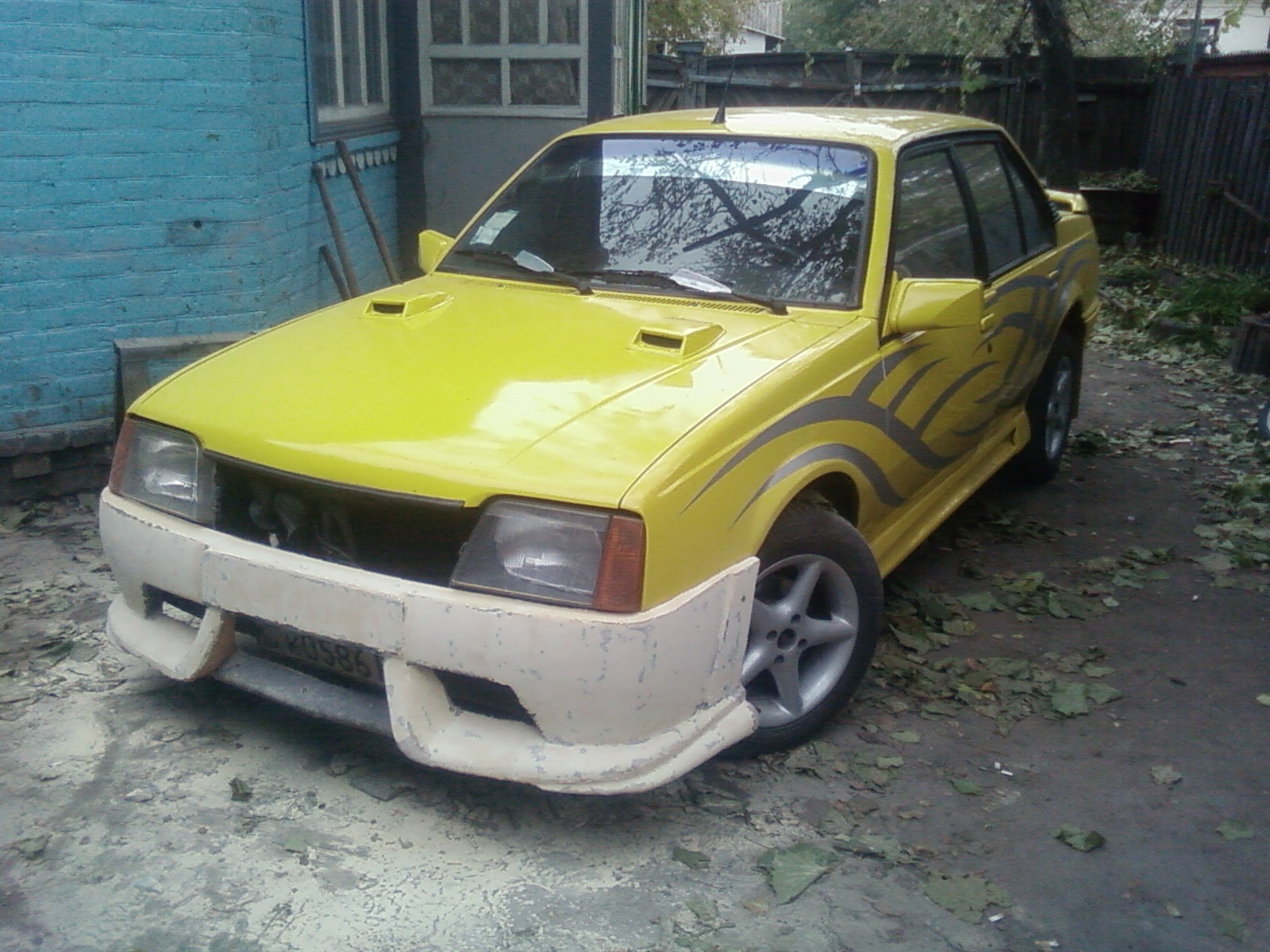 Новий бампер. 1