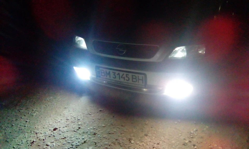 Ну що, не довго співали пісні, поставився ксенон в туманки :)