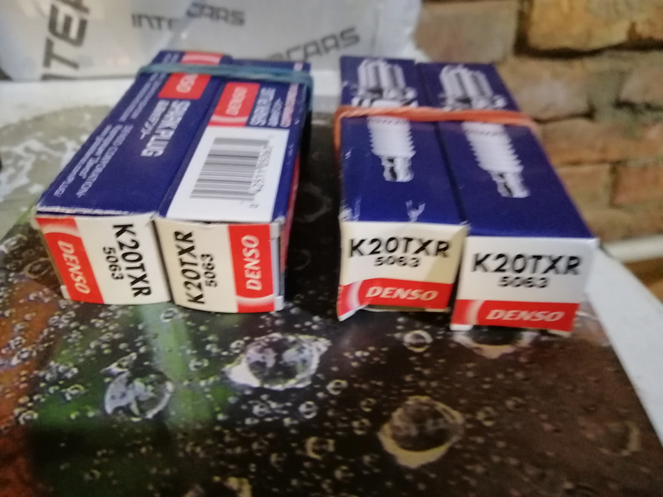 Замінив свічки на к20txr 1