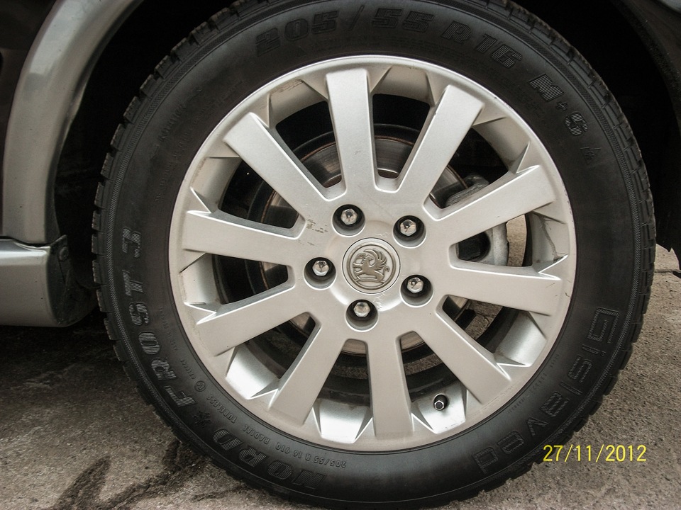 Диски Vauxhall або прийшла зима 2
